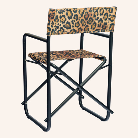 Animal Print Onça + Estrutura Preta
