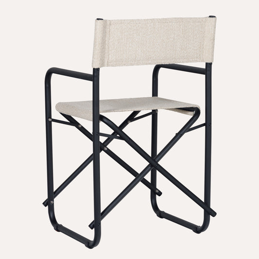 Boucle Bege + Estrutura Preta