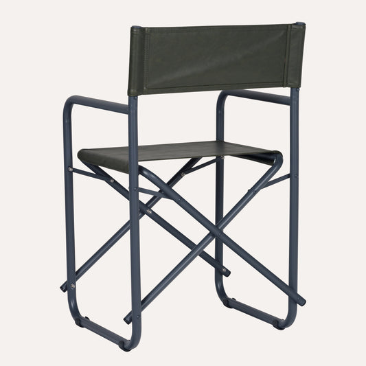 Couro Ecológico Verde + Estrutura Grafite