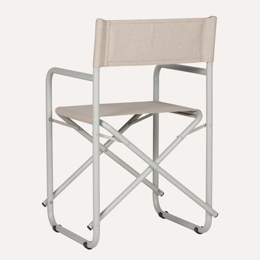 Linho Mescla Bege + Estrutura Areia