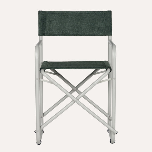 Veludo Verde + Estrutura Areia