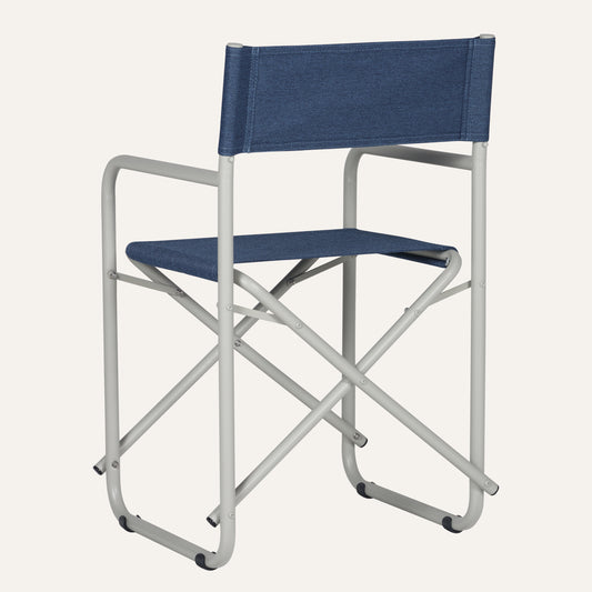 Linho Azul Escuro + Estrutura Areia