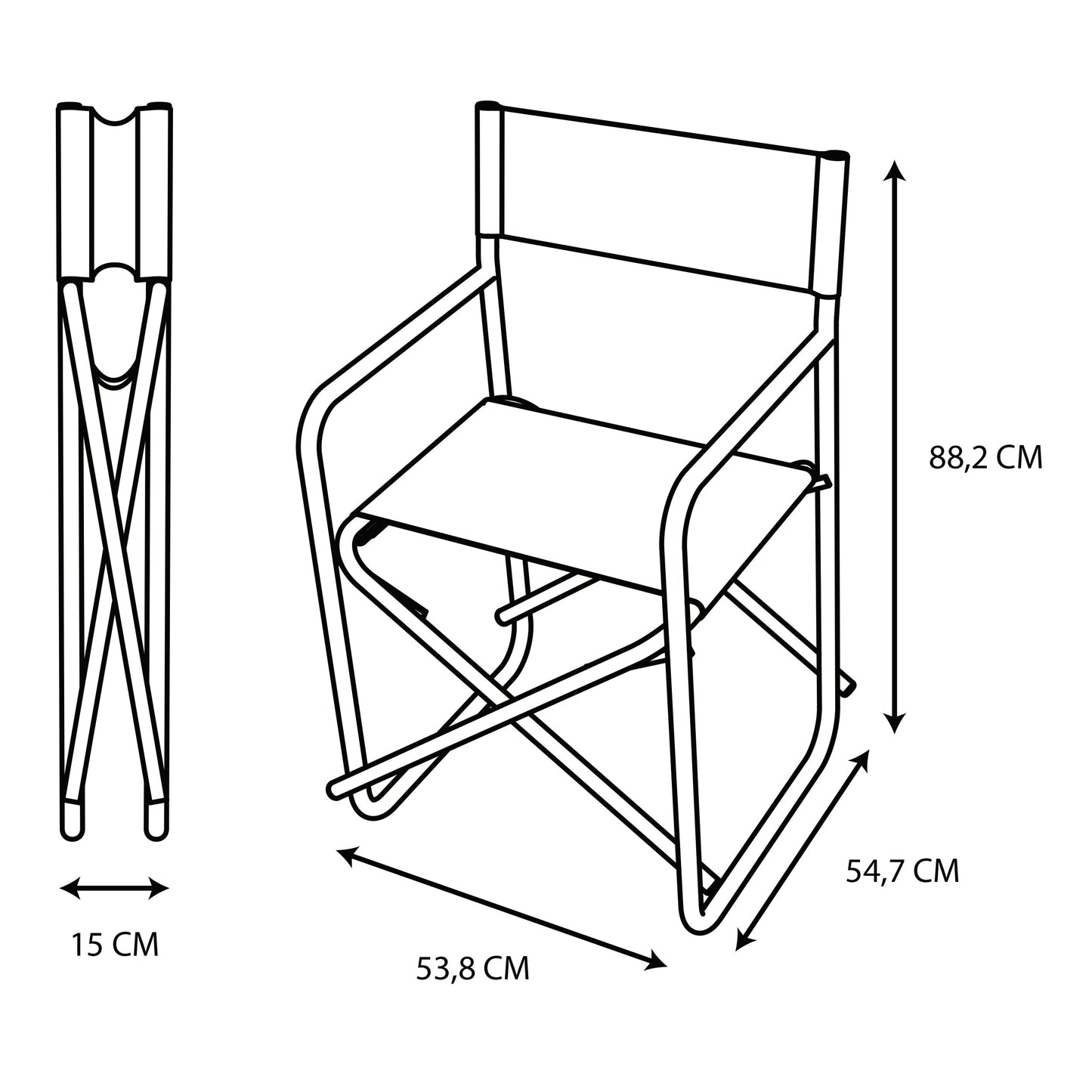 Linho Azul Escuro + Estrutura Dourada