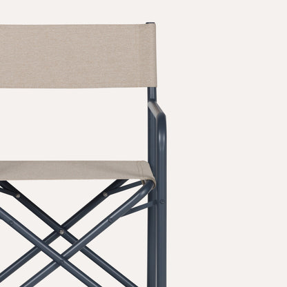 Linho Mescla Escuro + Estrutura Grafite