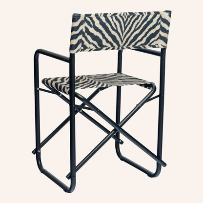 Animal Print Zebra + Estrutura Preta