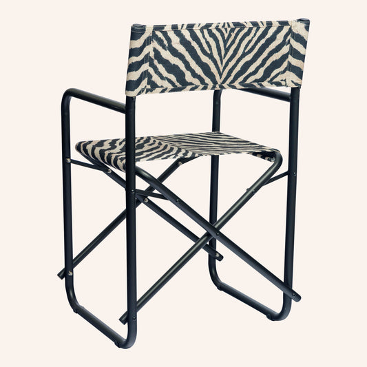 Animal Print Zebra + Estrutura Preta