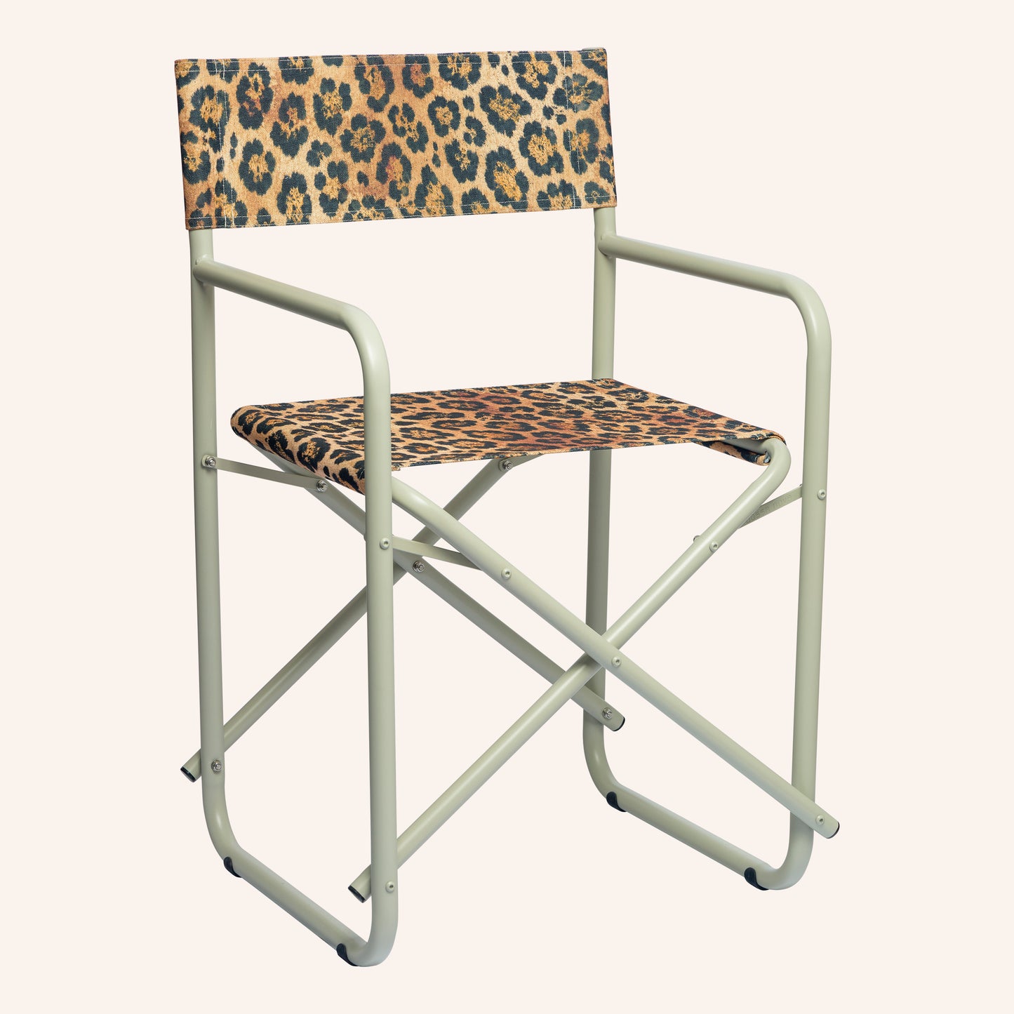 Animal Print Onça + Estrutura Areia
