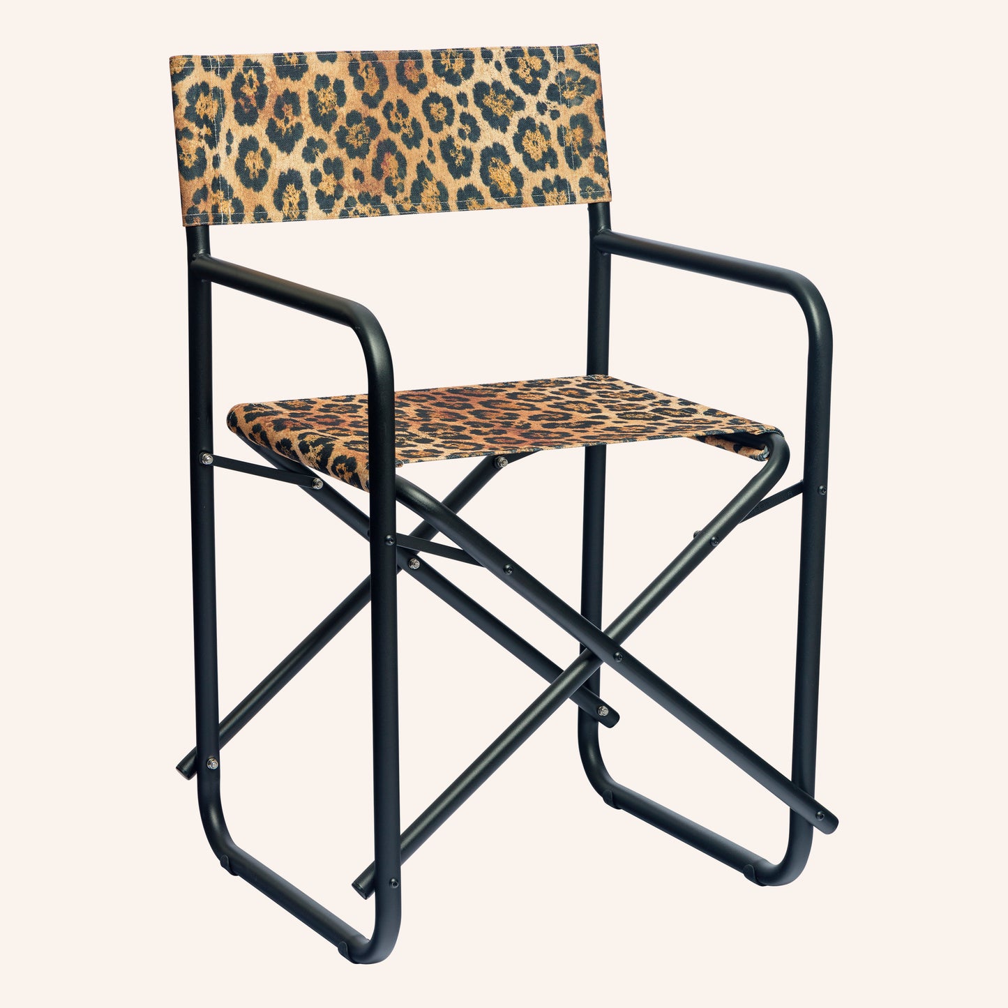 Animal Print Onça + Estrutura Preta