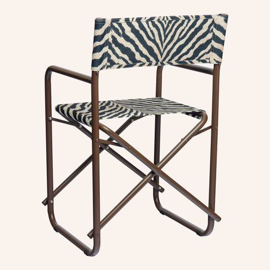 Animal Print Zebra + Estrutura Marrom