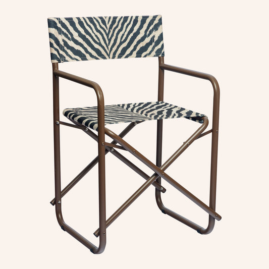 Animal Print Zebra + Estrutura Marrom