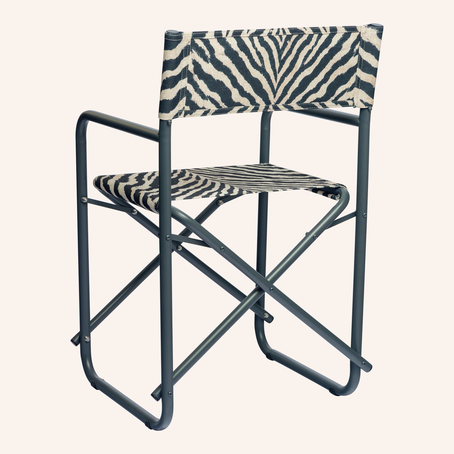 Animal Print Zebra + Estrutura Grafite