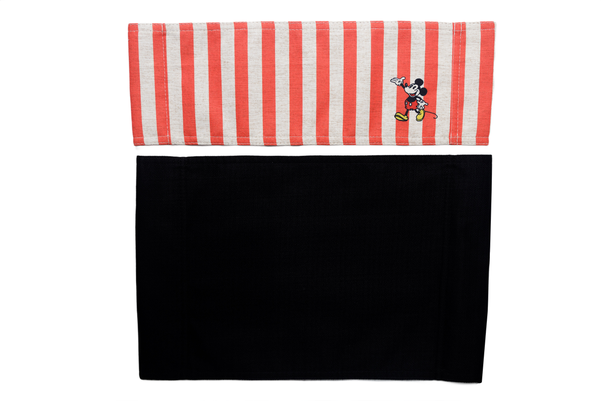 Mickey Retro Listras + Estrutura Preta