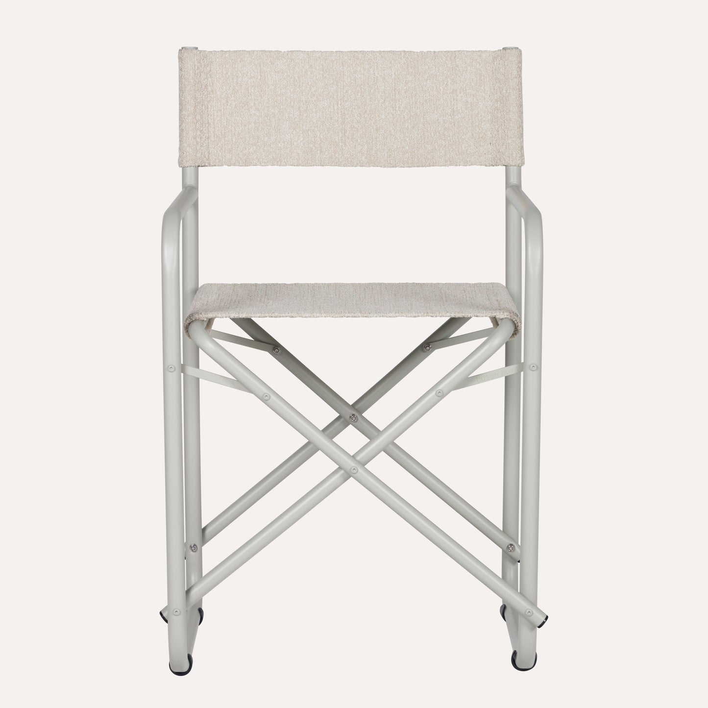 Bouclê Bege + Estrutura Areia