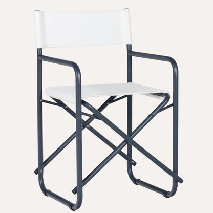 Bouclê Branco + Estrutura Grafite