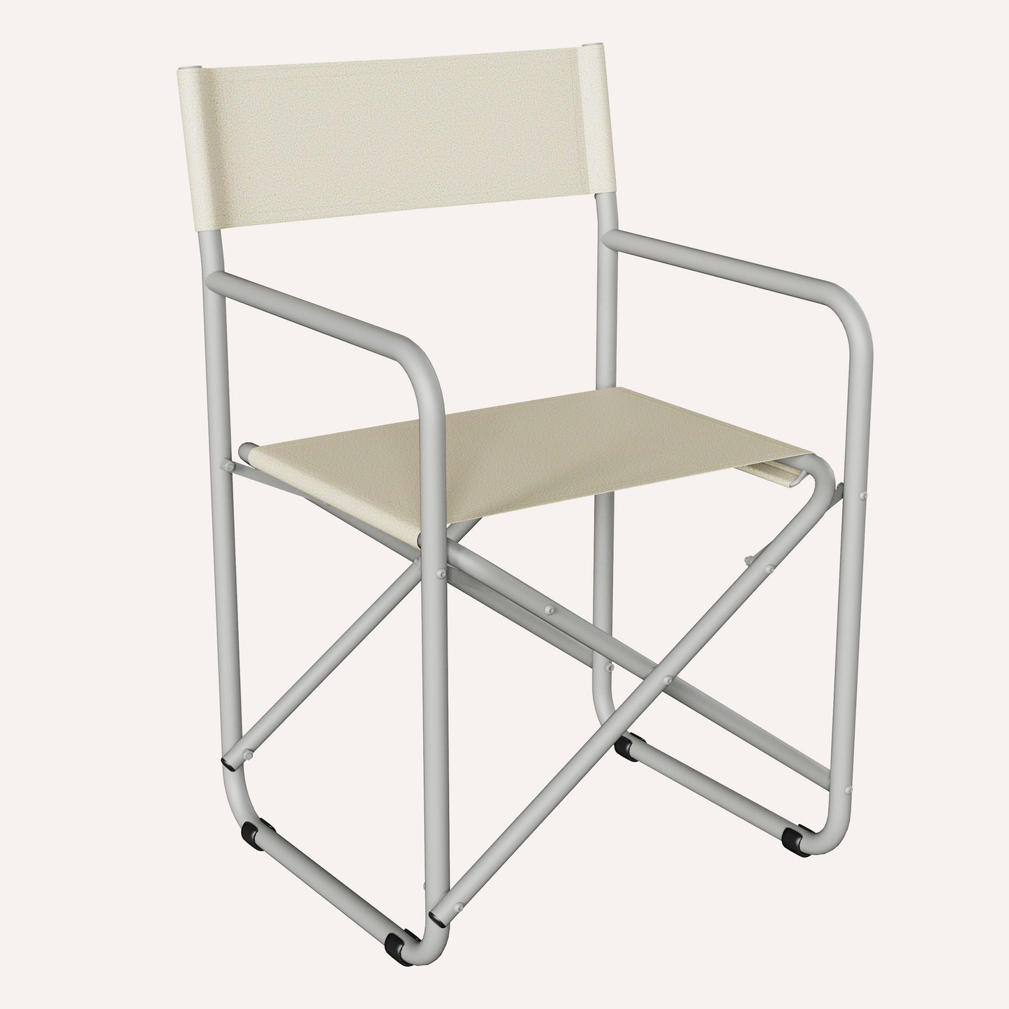 Bouclê Bege + Estrutura Areia