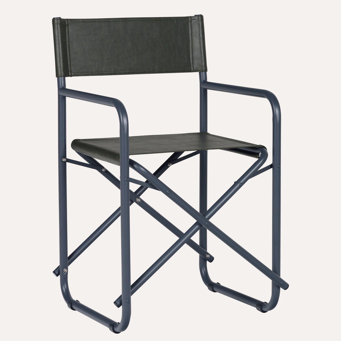 Couro Ecológico Verde + Estrutura Grafite