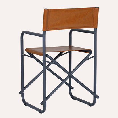 Couro Ecologico Whisky + Estrutura Grafite