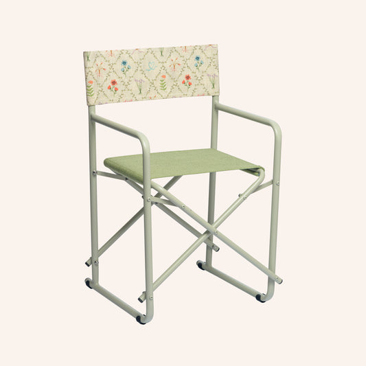 Cadeira Bossinha Areia - Floral Hera