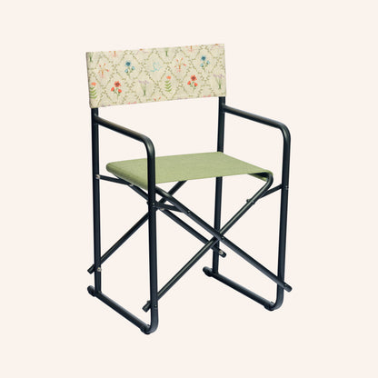 Cadeira Bossinha Preta - Floral Hera