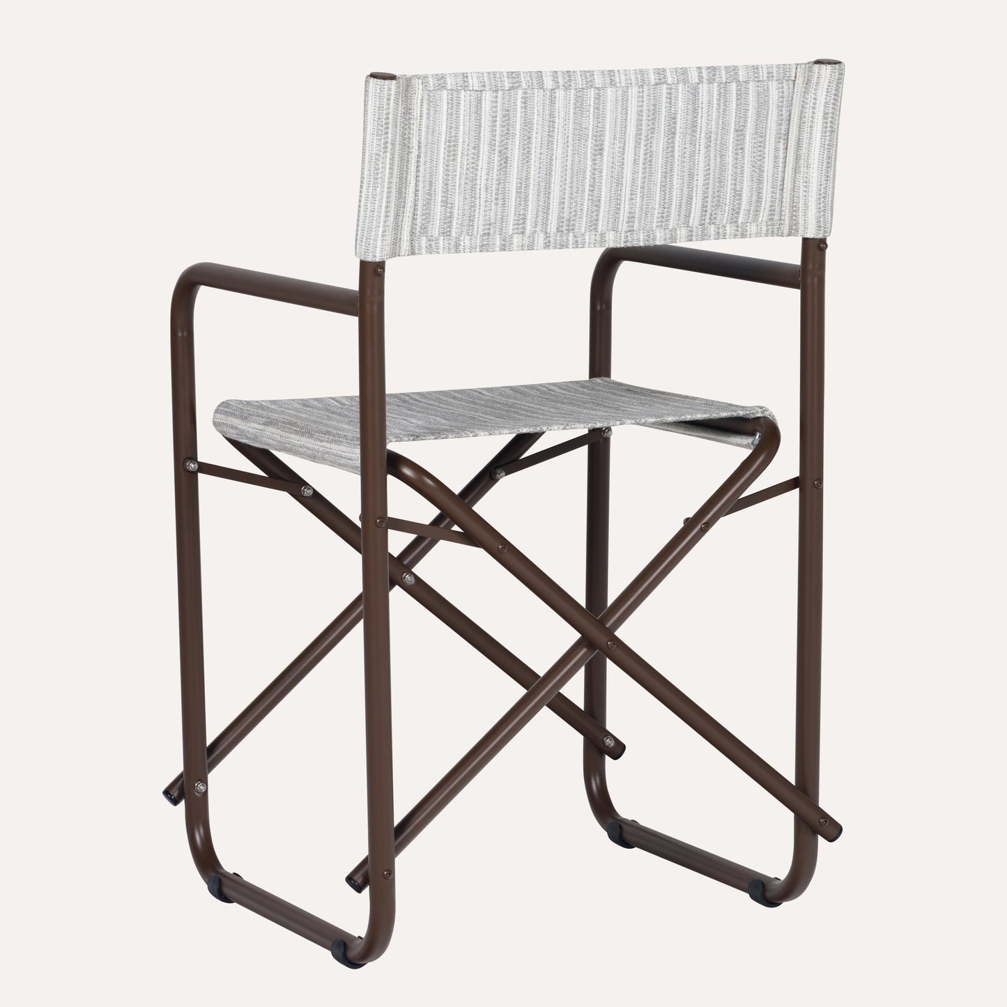 Fio Cinza + Estrutura Marrom