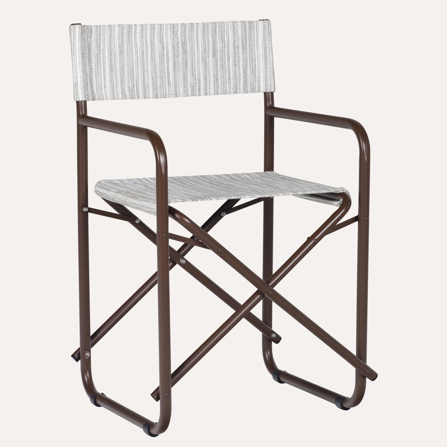 Fio Cinza + Estrutura Marrom