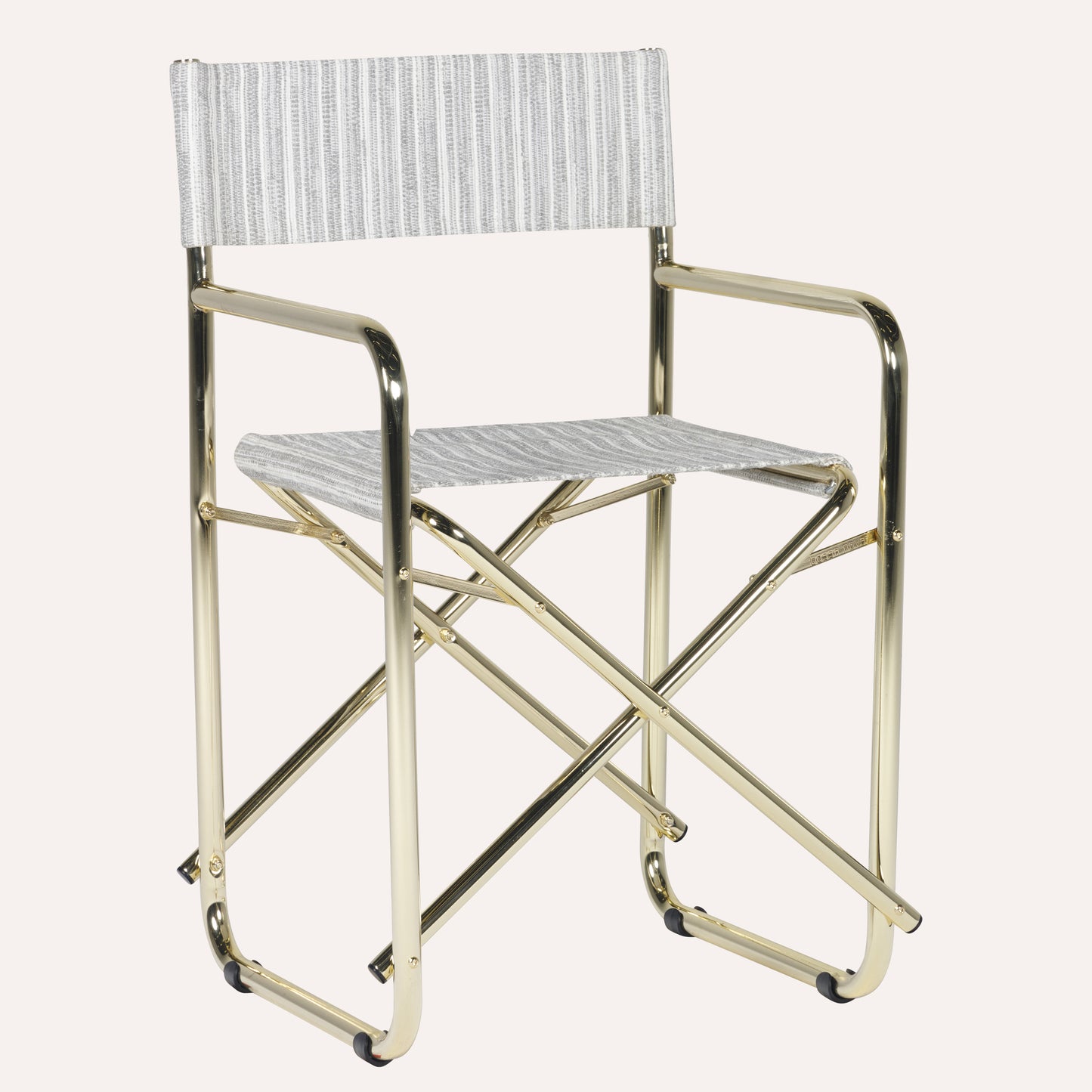 Fio Cinza + Estrutura Dourada