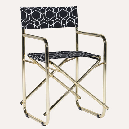 Geométrico Hexágono + Estrutura Dourada