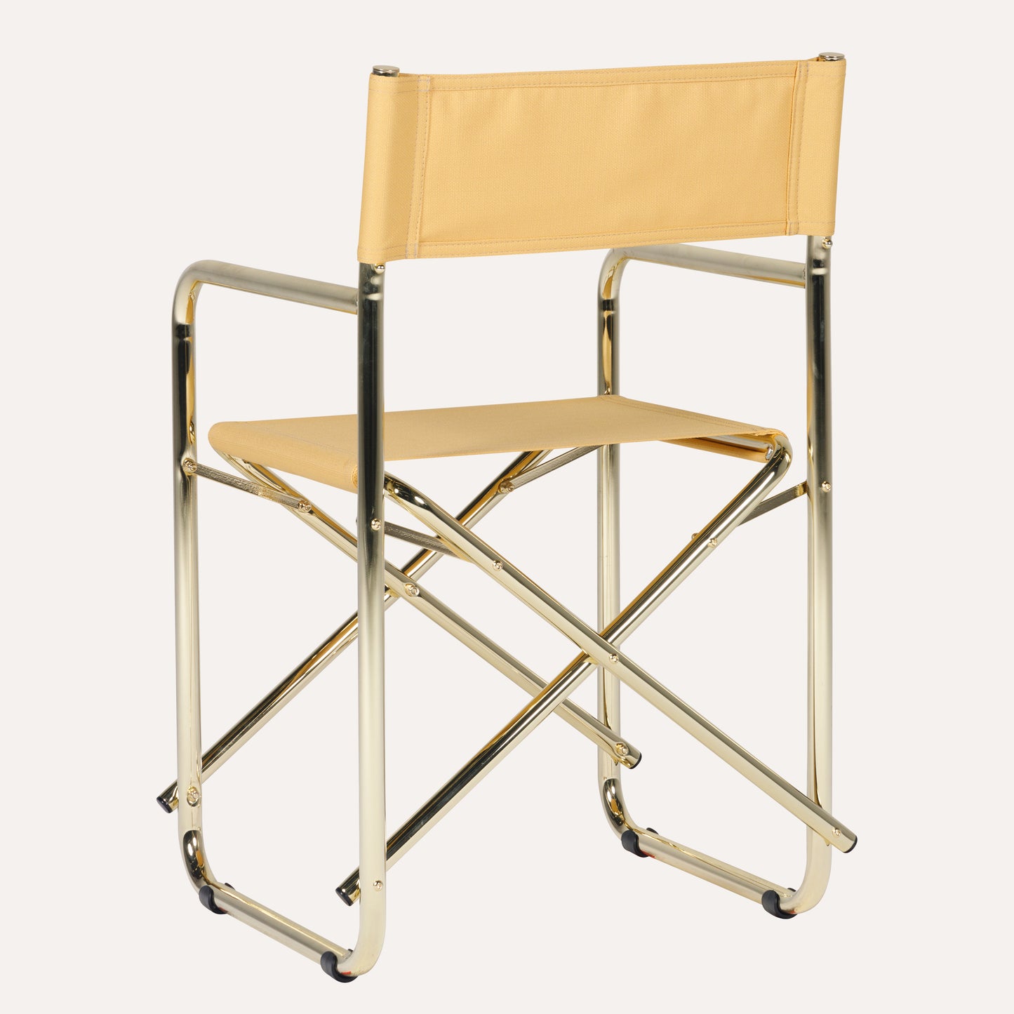 Veludo Texturizado Amarelo + Estrutura Dourada