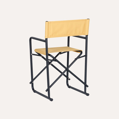 Bossinha - Estrutura Preta + Linho Amarelo