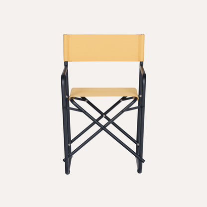 Bossinha - Estrutura Preta + Linho Amarelo