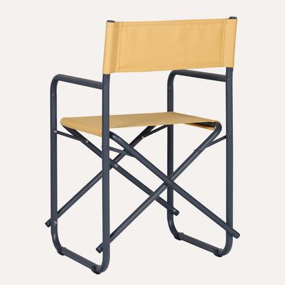 Linho Amarelo + Estrutura Grafite