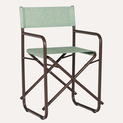 Linho Aqua + Estrutura Marrom