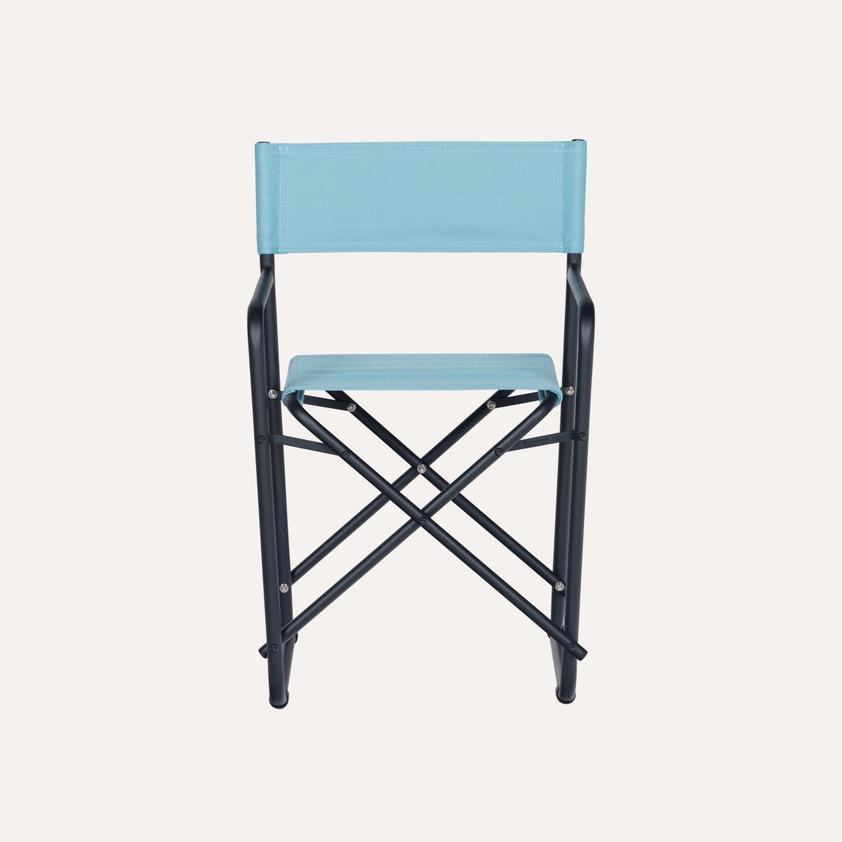 Bossinha - Estrutura - Preta + Linho Azul Claro