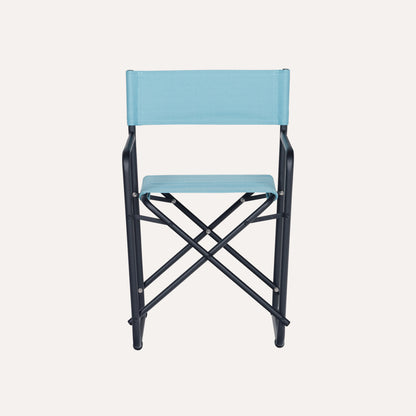 Bossinha - Estrutura - Preta + Linho Azul Claro