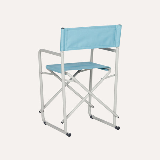 Bossinha - Estrutura  Areia - Linho Azul Claro