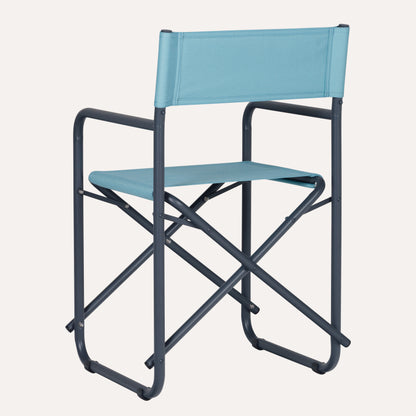 Linho Azul Claro + Estrutura Grafite