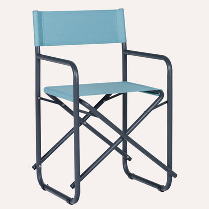 Linho Azul Claro + Estrutura Grafite