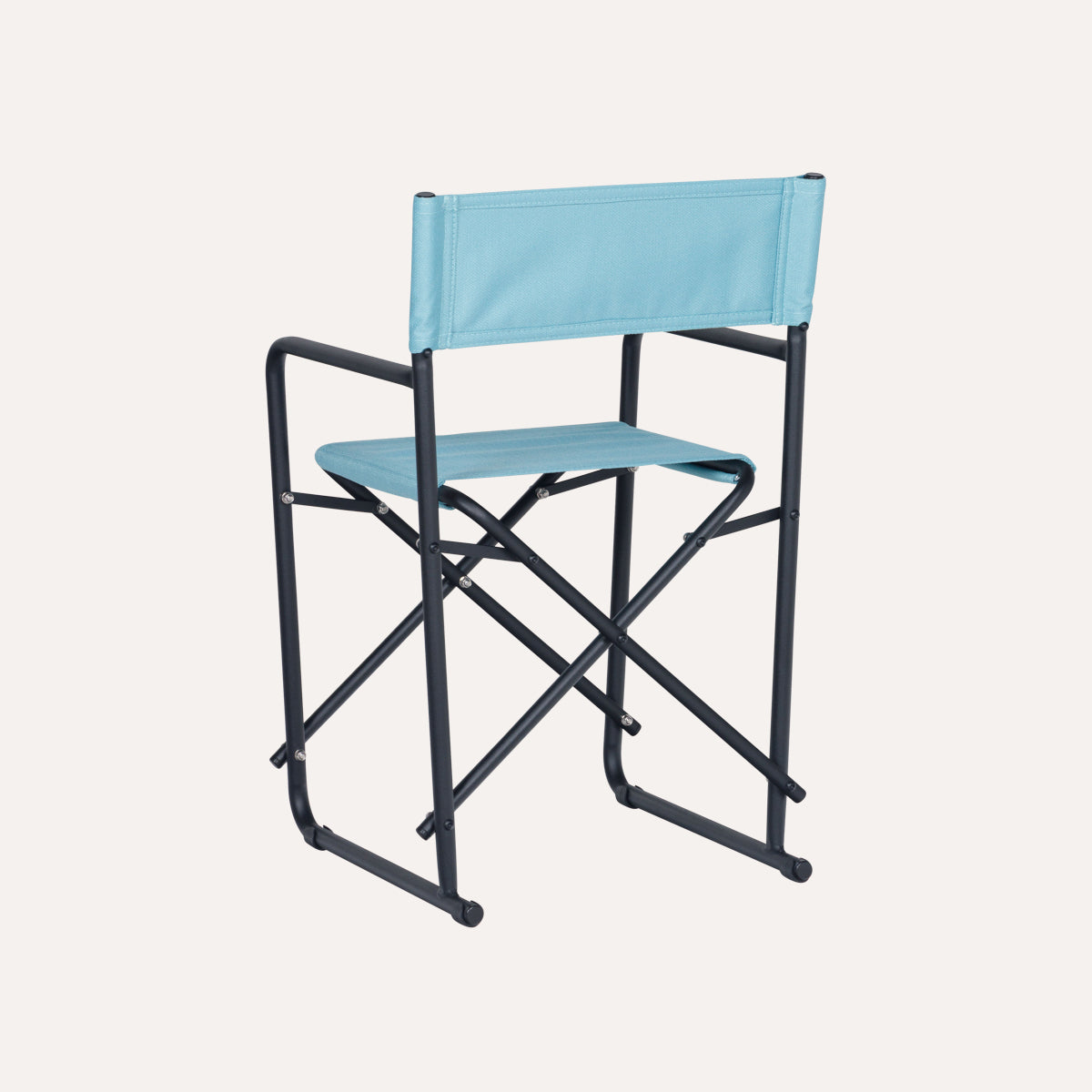 Bossinha - Estrutura - Preta + Linho Azul Claro