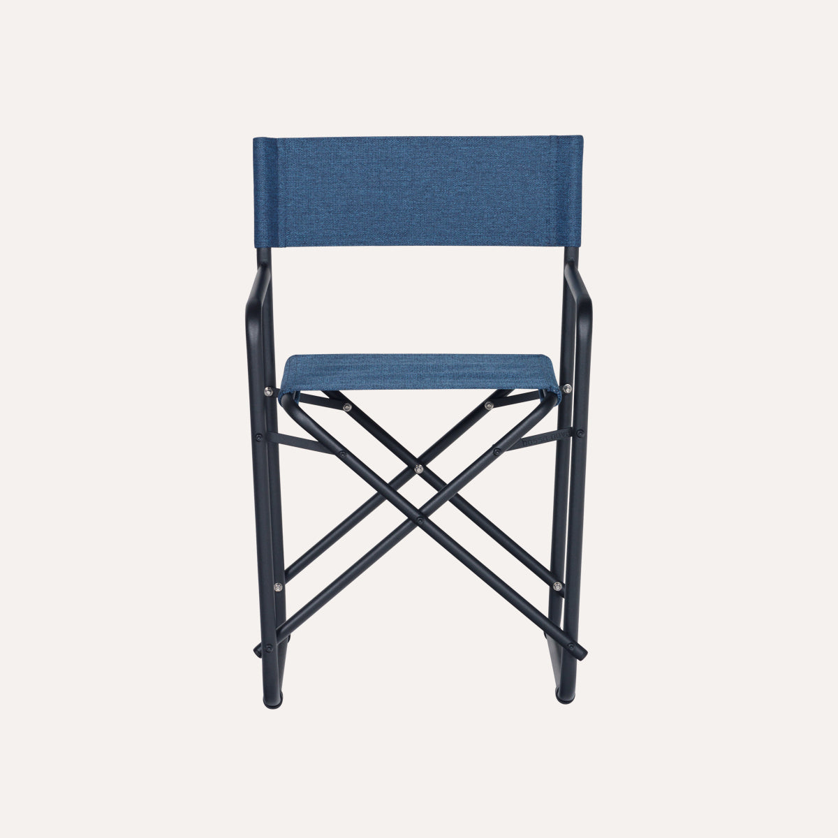 Bossinha - Estrutura - Preta + Linho Azul Escuro