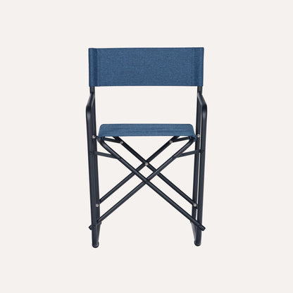 Bossinha - Estrutura - Preta + Linho Azul Escuro