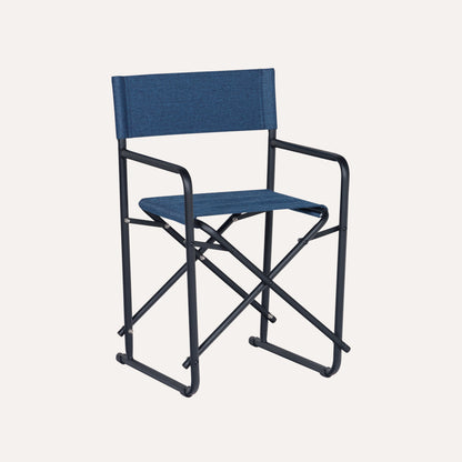 Bossinha - Estrutura - Preta + Linho Azul Escuro