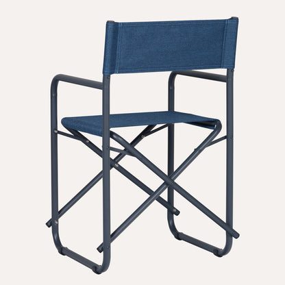 Linho Azul Escuro + Estrutura Grafite