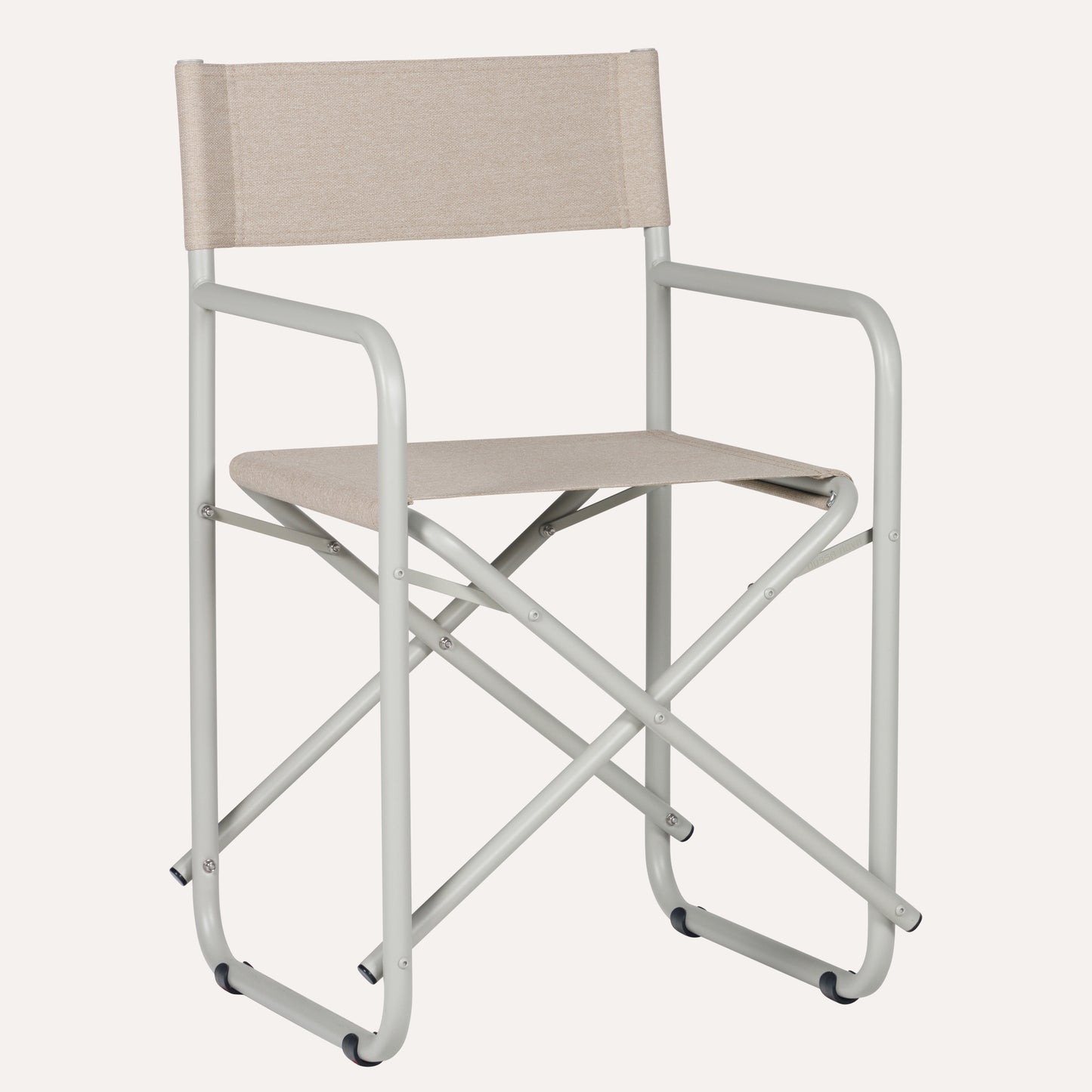 Linho Mescla Bege + Estrutura Areia