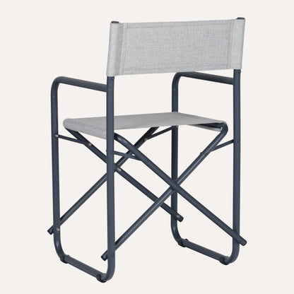 Linho Mescla Cinza Claro + Estrutura Grafite