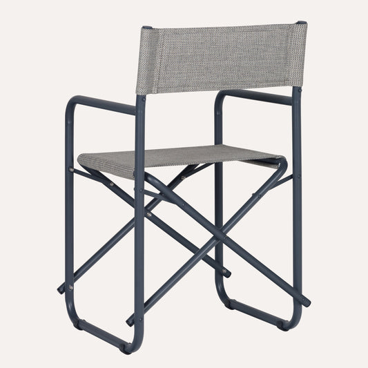 Linho Mescla Escuro + Estrutura Grafite