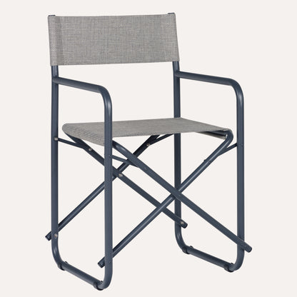 Linho Mescla Escuro + Estrutura Grafite