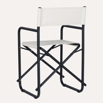 Linho Mescla Off White + Estrutura Preta