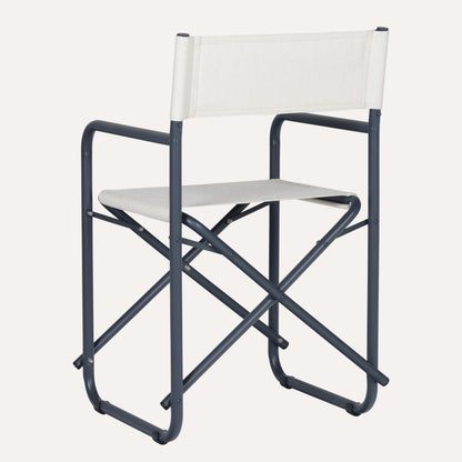 Linho Mescla Off White + Estrutura Grafite