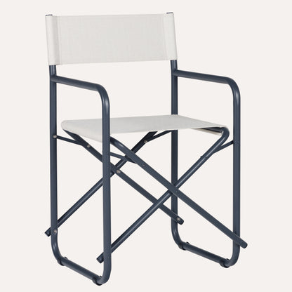 Linho Mescla Off White + Estrutura Grafite