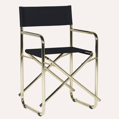 Linho Preto + Estrutura Dourada